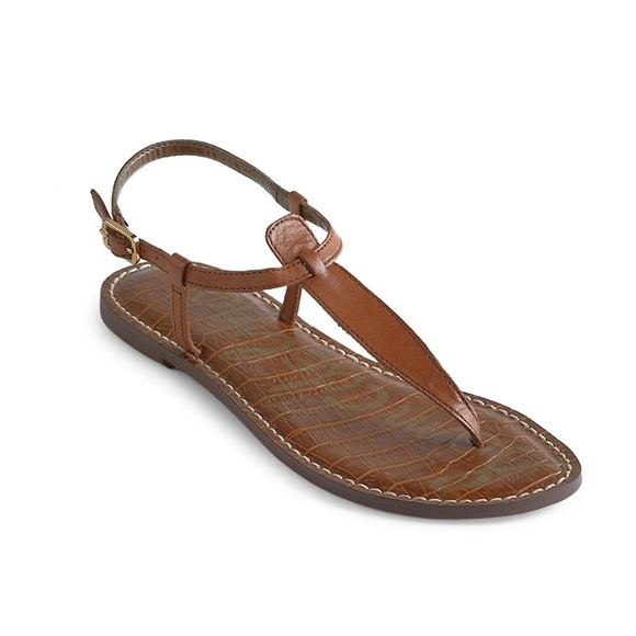 Sam Edelman Shoes - Sam Edelman brown leather thong sandals